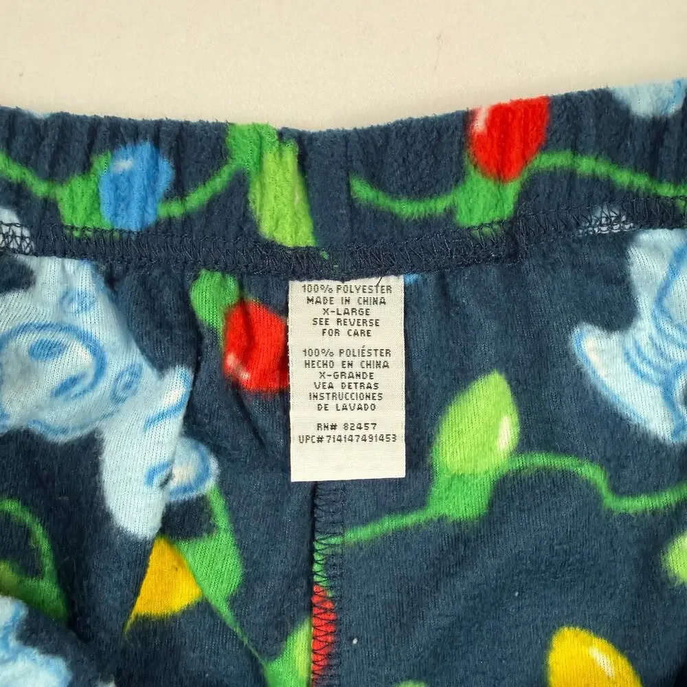Lot of 2 Men's XL Holiday Fleece Pajama Pants Christmas Story Christmas Vacation